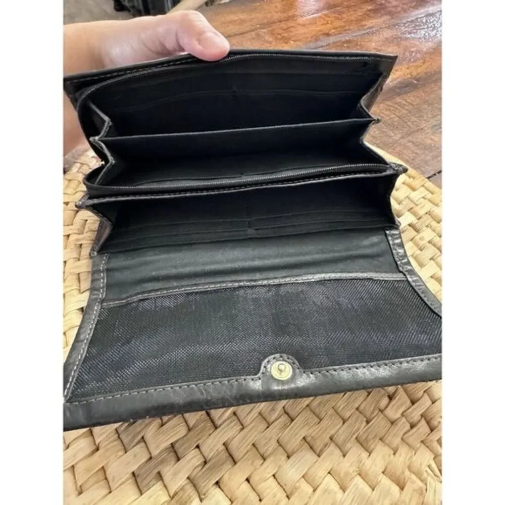 Fossil Ellis‎ 29 Clutch/ Wallet Black - Picture 3 of 9
